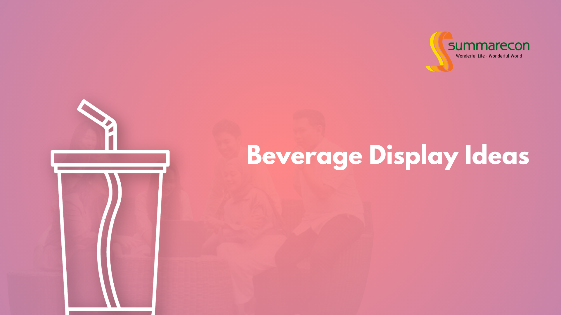 Beverage Display Ideas