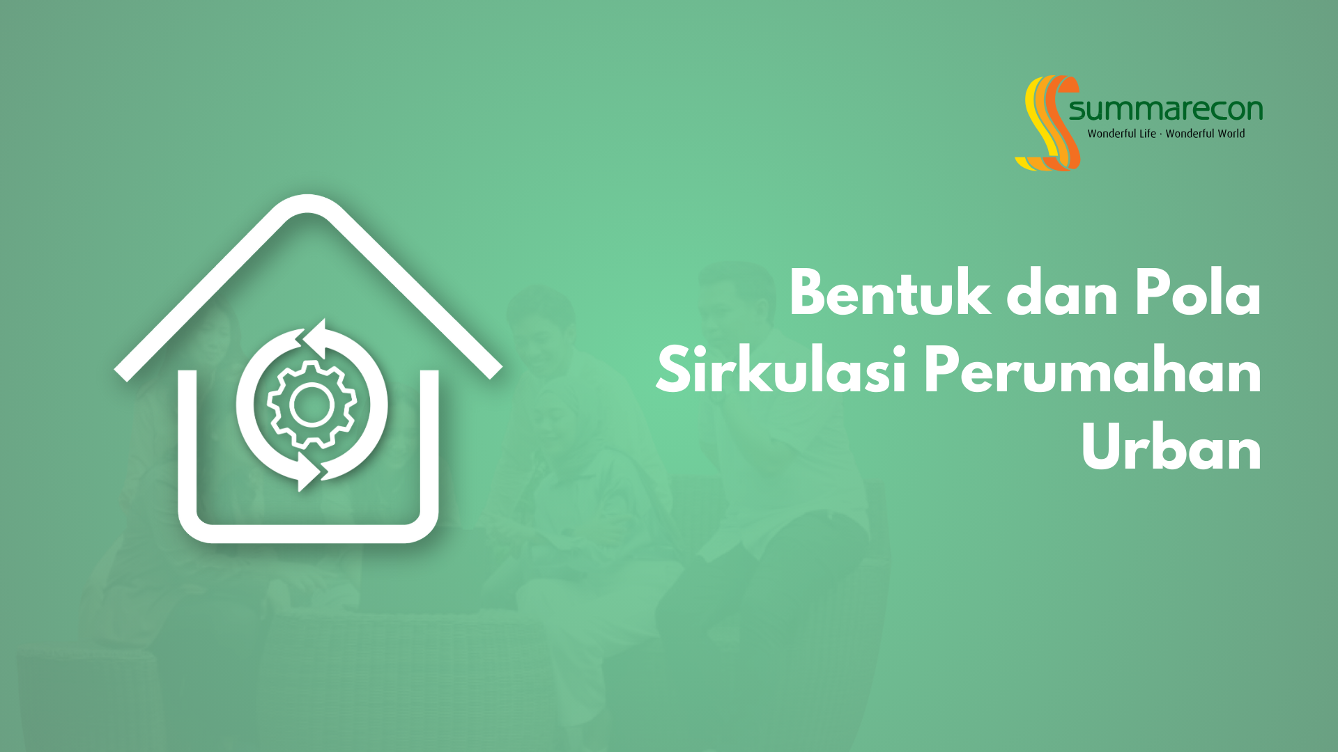 Bentuk dan Pola Sirkulasi Perumahan Urban