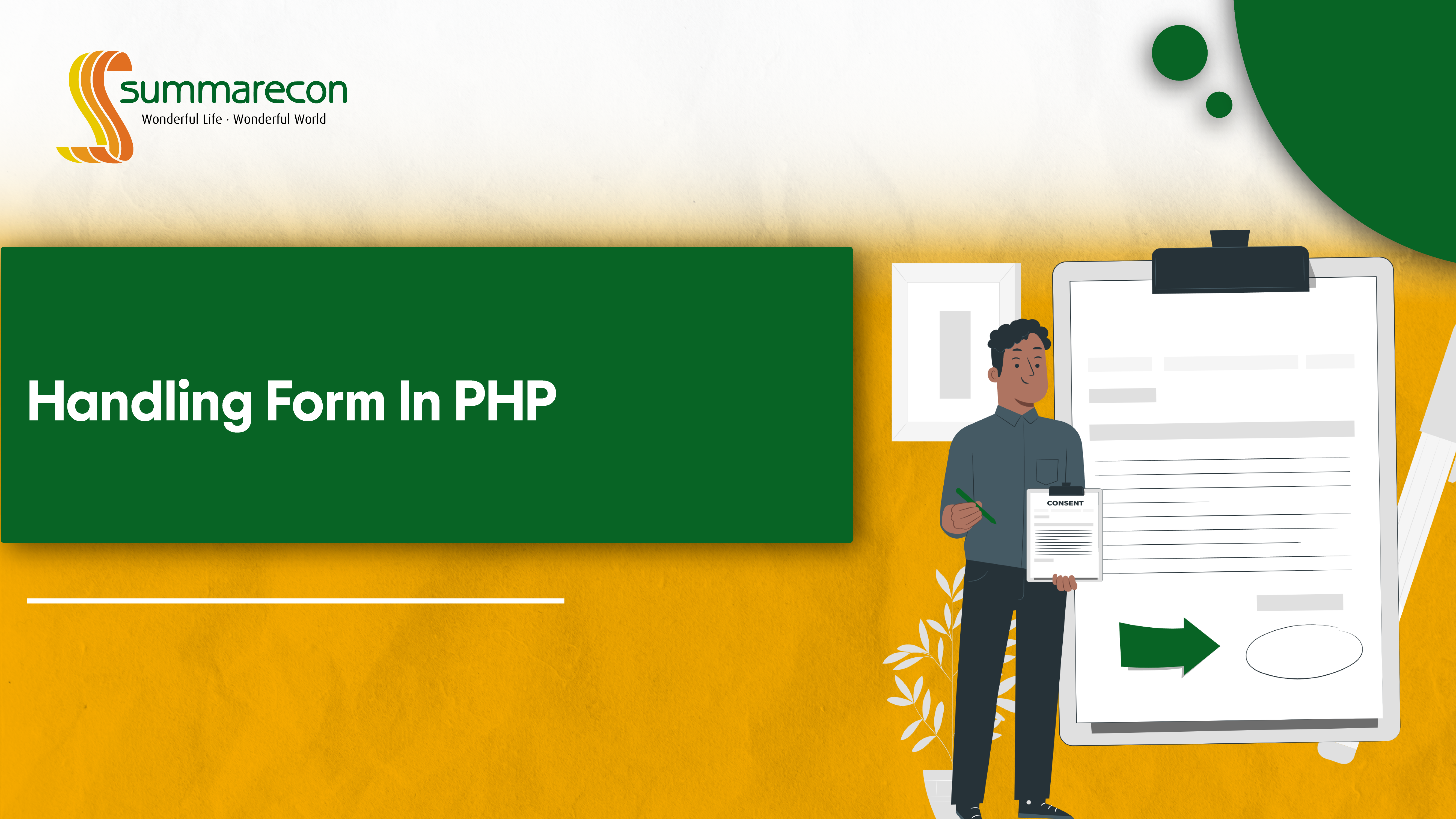 Handling Form In PHP