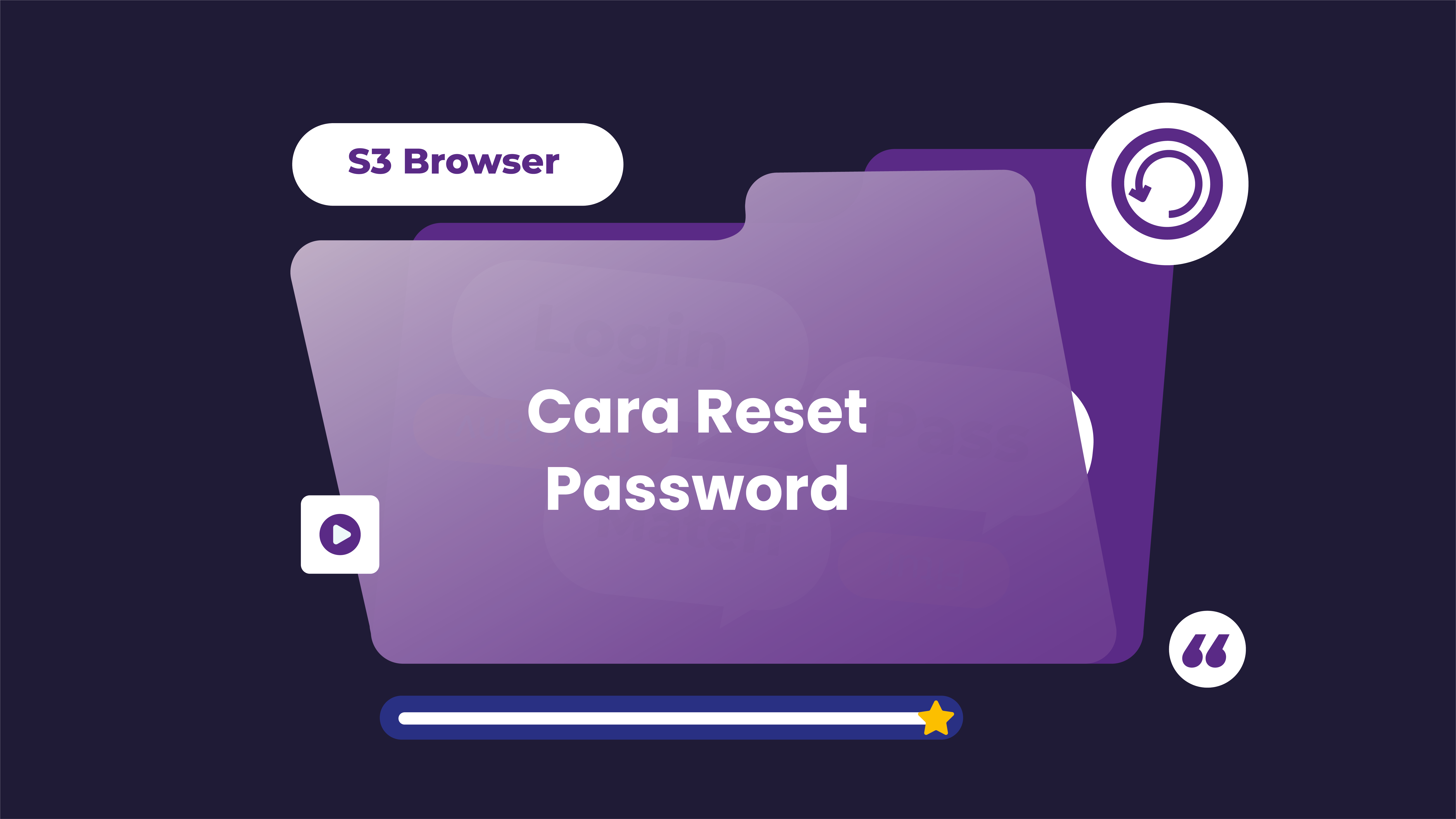 Panduan Cara Mereset Password