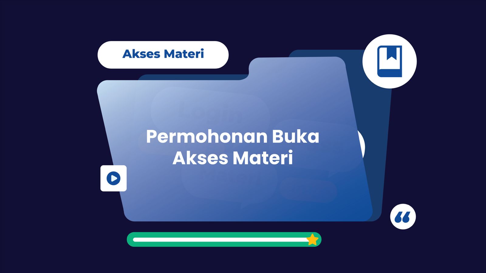 Permohonan Buka Akses Materi